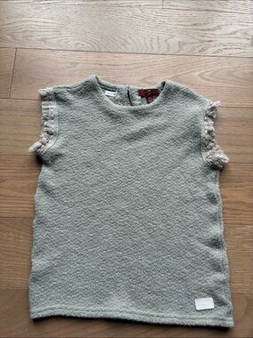 7 For All Mankind – Haut sans manches 4T – Tricot à franges